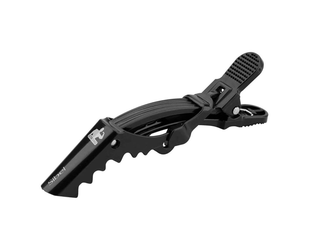 Sibel pinza pico pato robocot negra 11 cms 6 uds