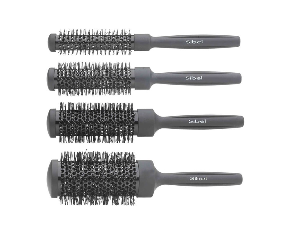 Sibel Kit Cepillos Brush Negro