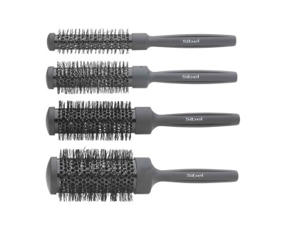 Sibel Kit Cepillos Brush Negro