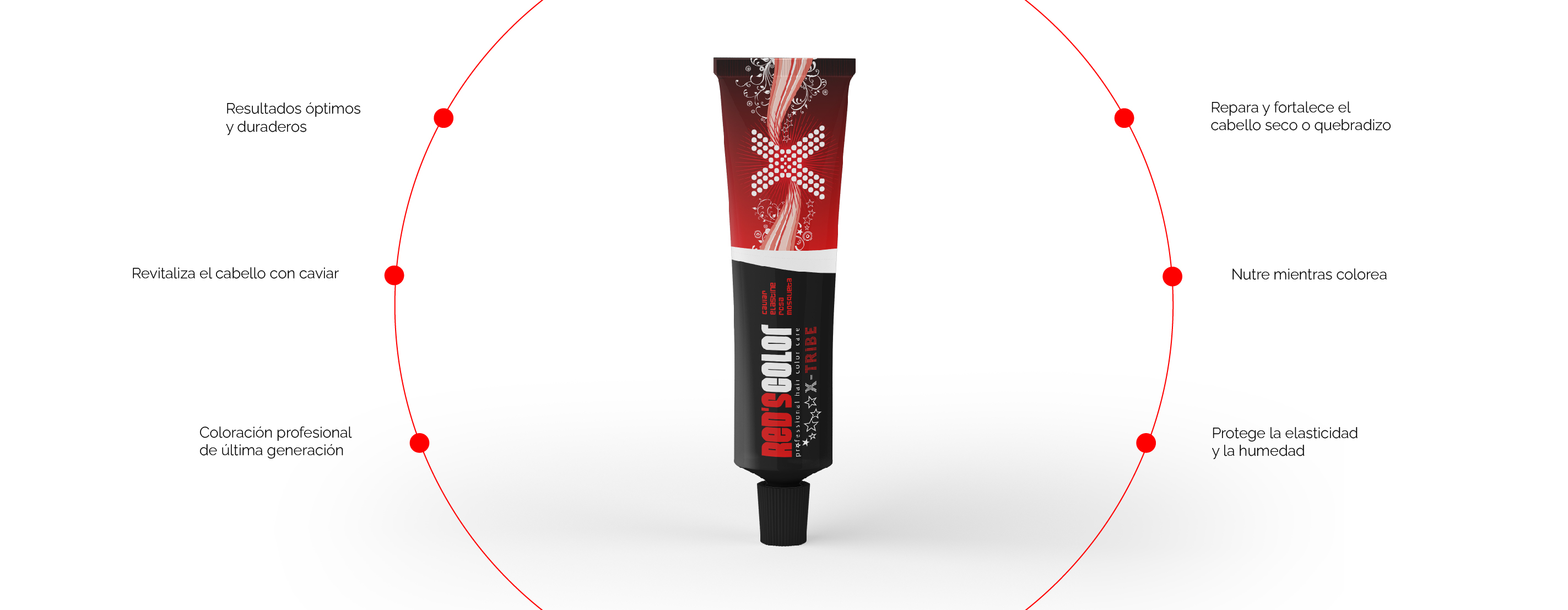 Beneficios tinte profesional red´s color