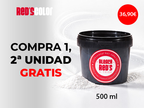 Decoloración Red´s Color promoción segunda unidad gratis