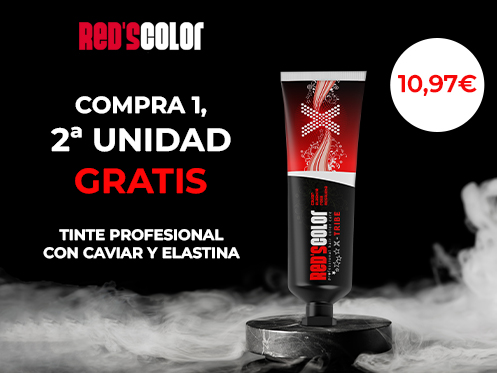 Promoción tinte Red´s Color segunda unidad gratis