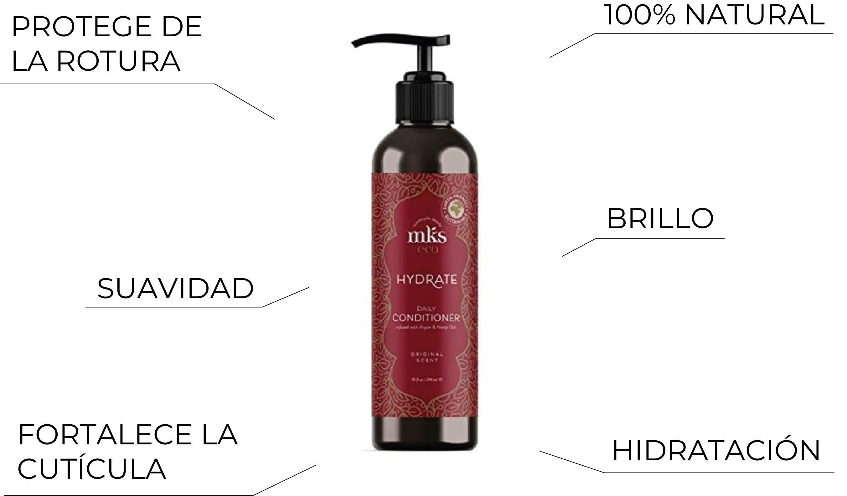 Acondicionador Marrakesh Hydrate Original para cabello graso